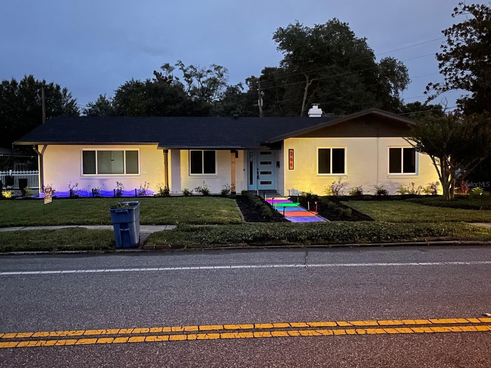 House Front Night House Front Night