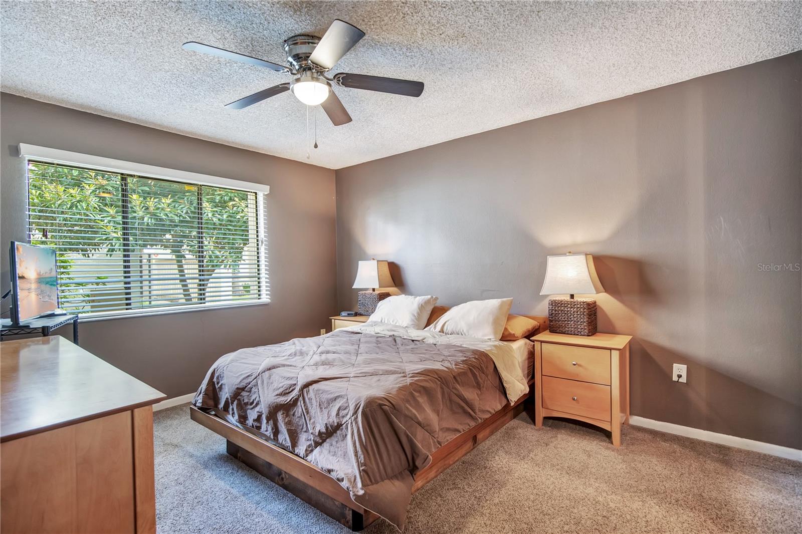 Primary Bedroom Staged