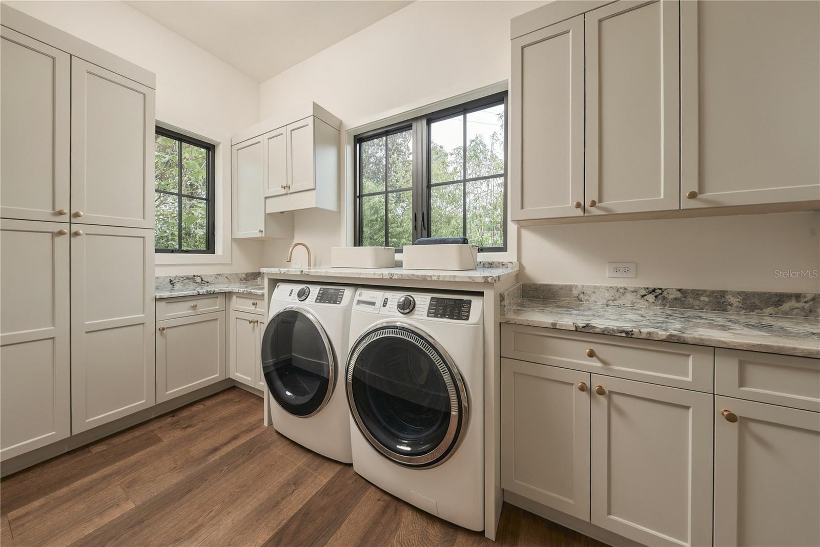 First floor laundry room