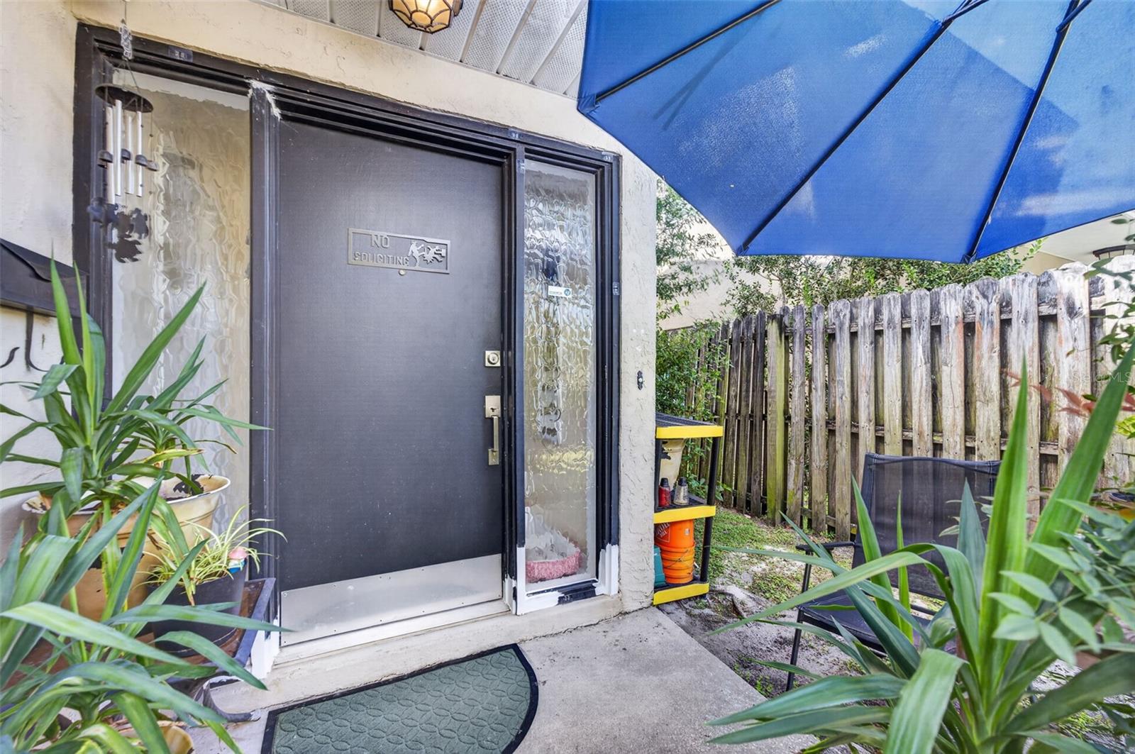 Upstairs unit entrance