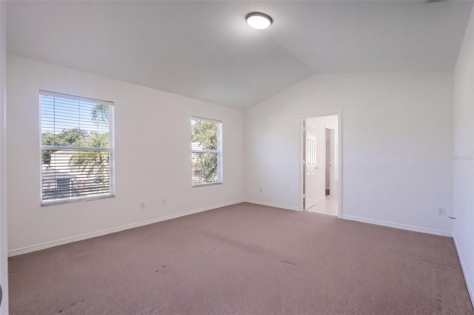 Primary bedroom suite