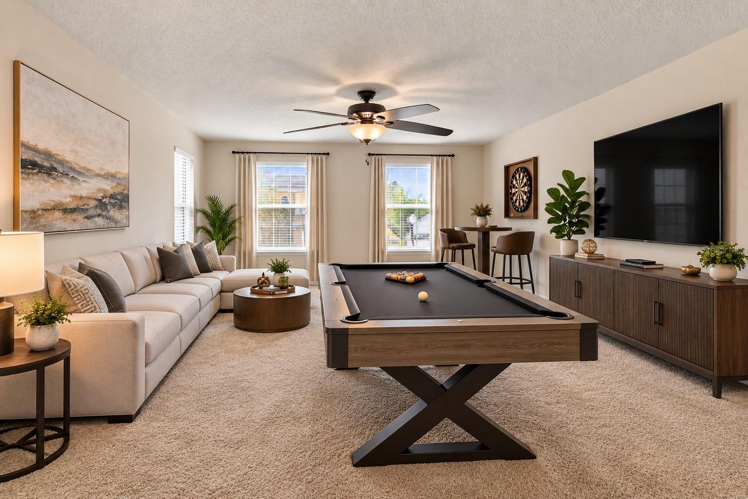Virtual Staging Loft area