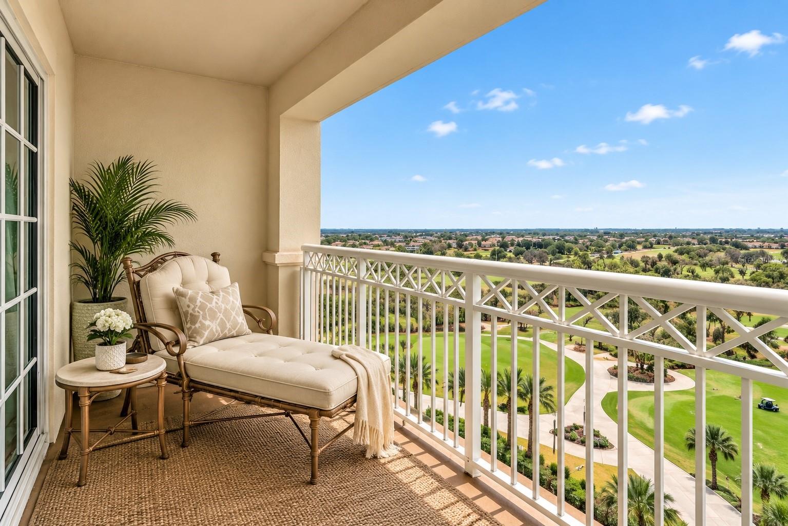 Virtually Staged Patio