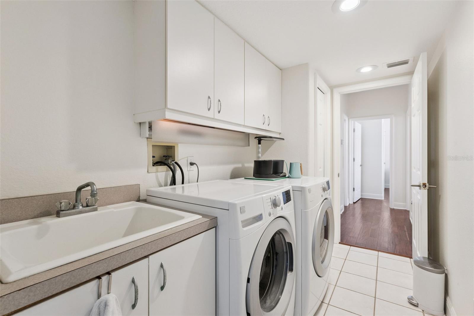 Laundry room.