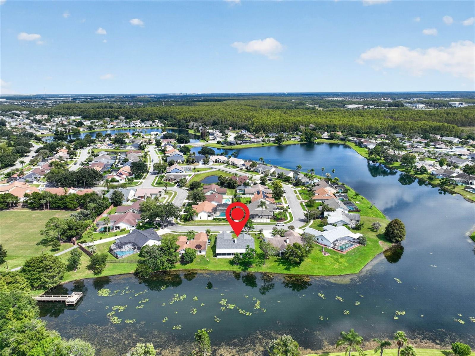 All of the beauty of Eagles Landing living!