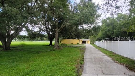Your haven sits back from the road and has SO many living options!