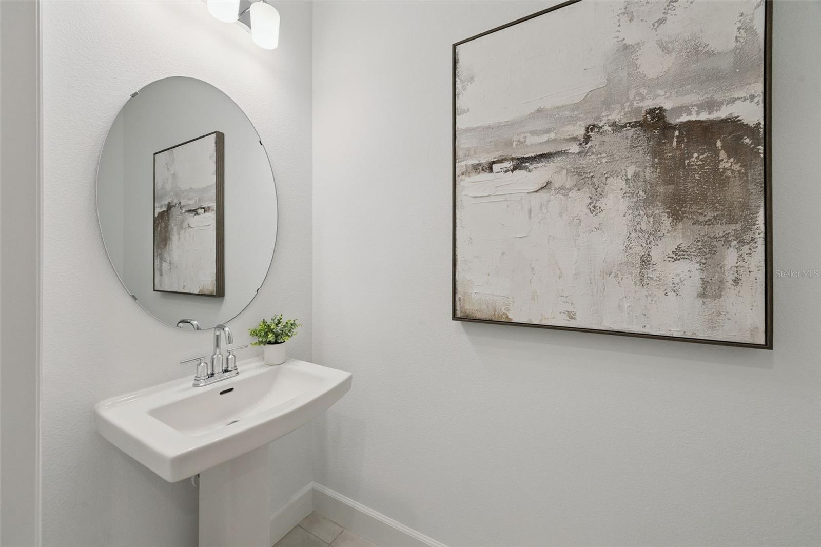 Downstairs Powder Room