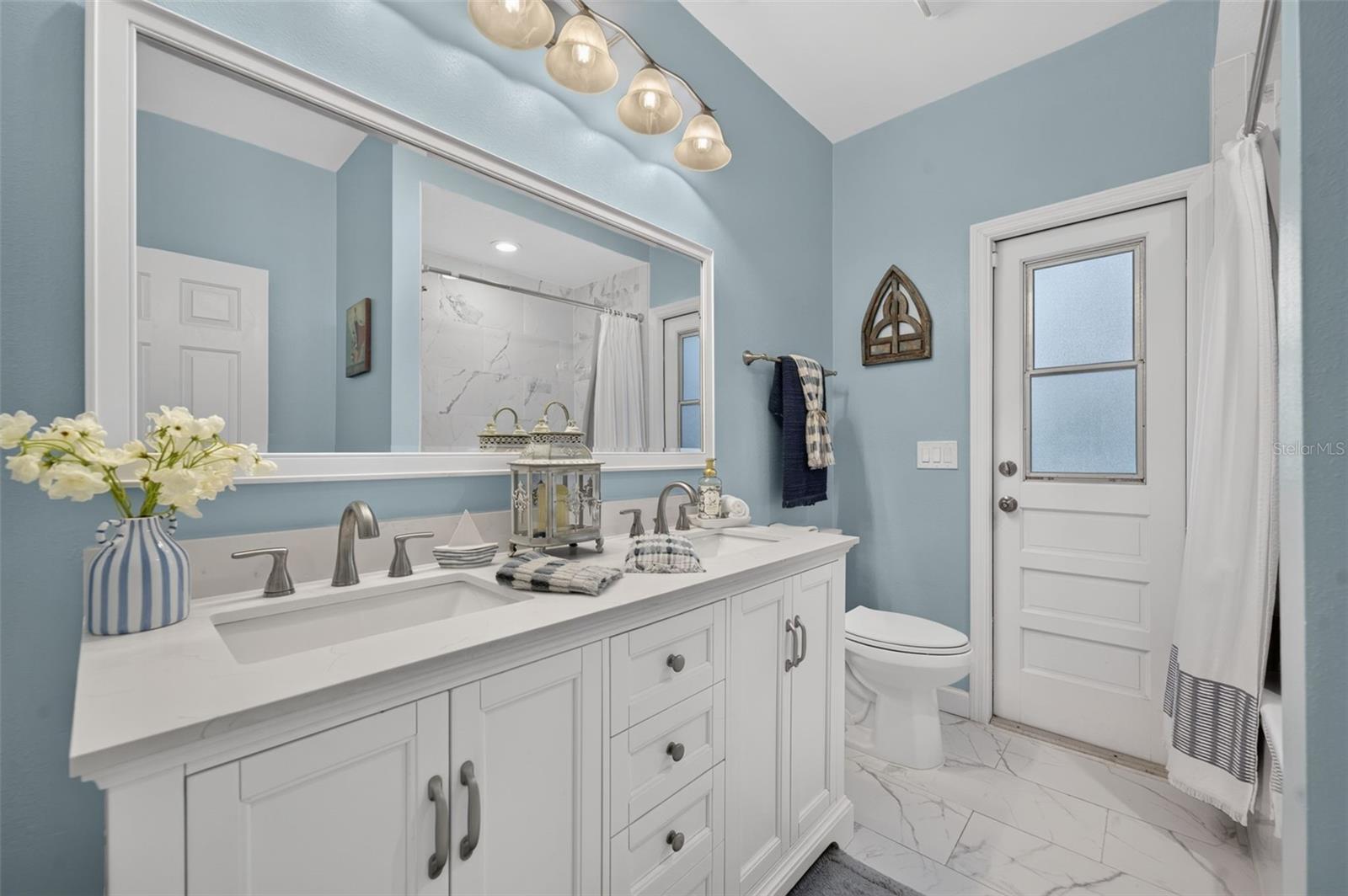 Primary Bathroom &   Pool Bath