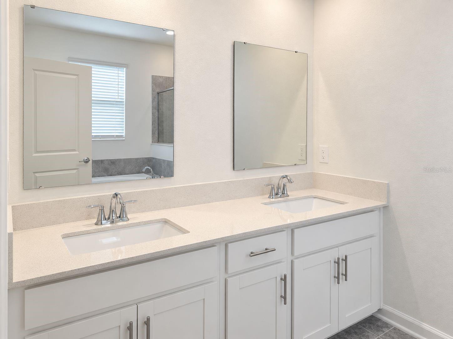 Primary Bathroom Double Vanity