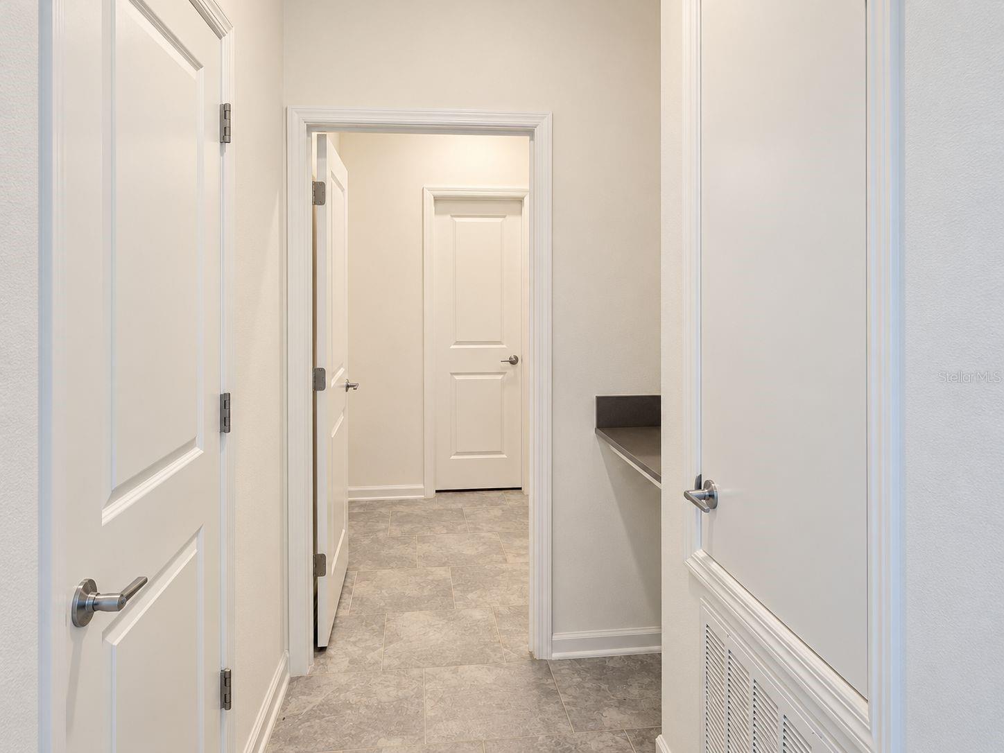 Interior Utility Hallway