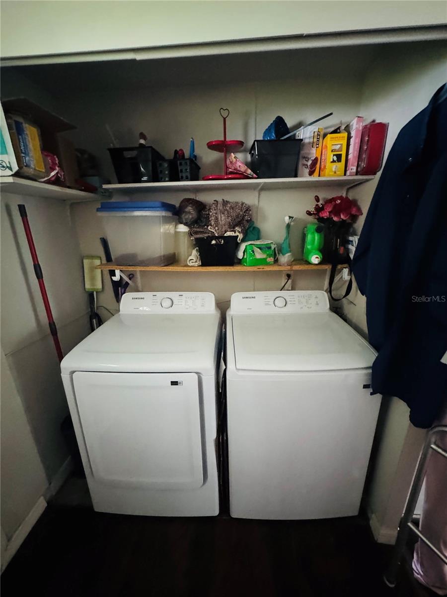 Laundry area