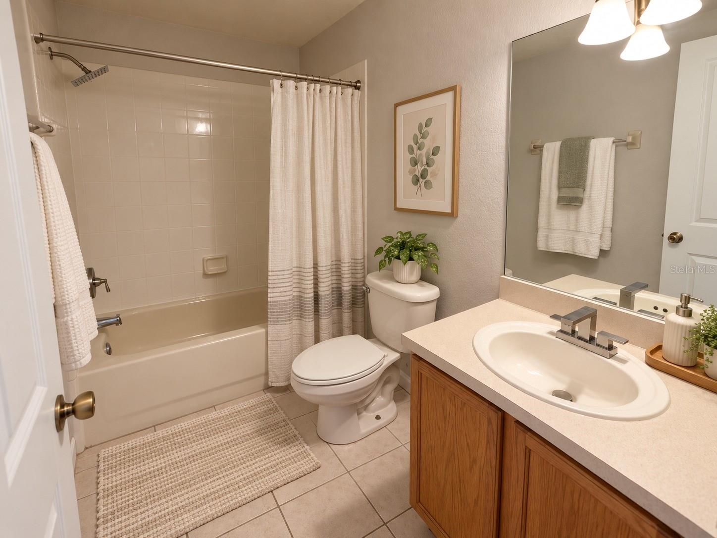 2nd bathroom virtual staging