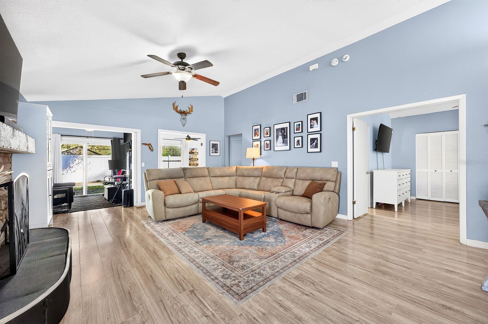 Open living area.