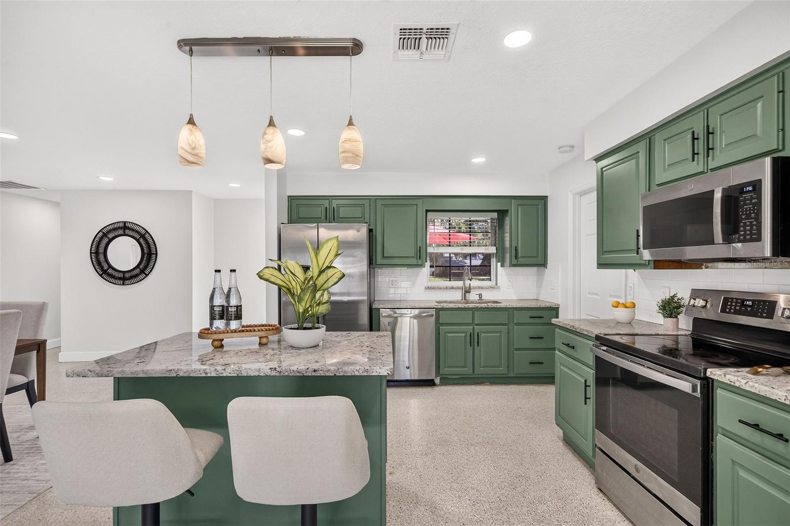 Stainless steel appliances