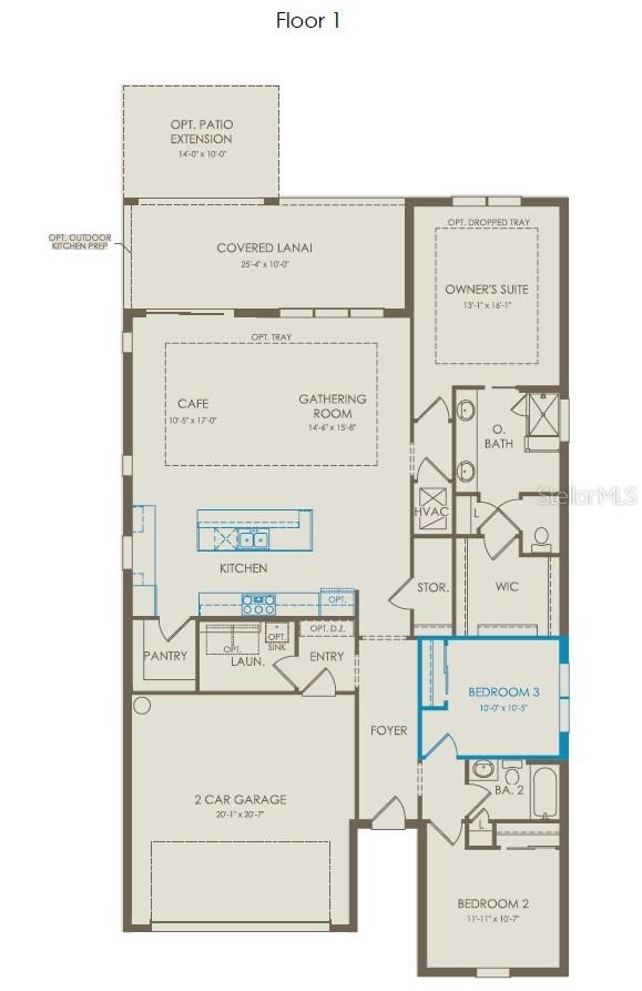 Floor Plan - Floor One Floor Plan - Floor One