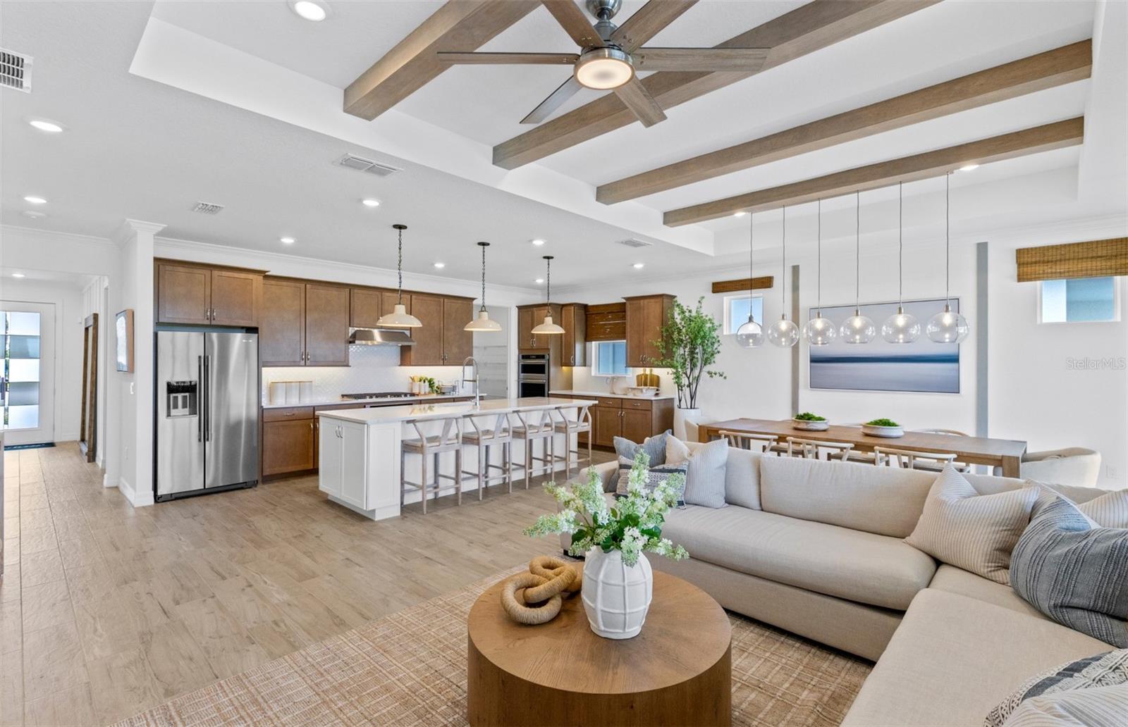 Model Home Design Only. Pictures and furnishings are for illustrative purposes only. Elevations, colors and options may vary. Furniture is for model home staging only.