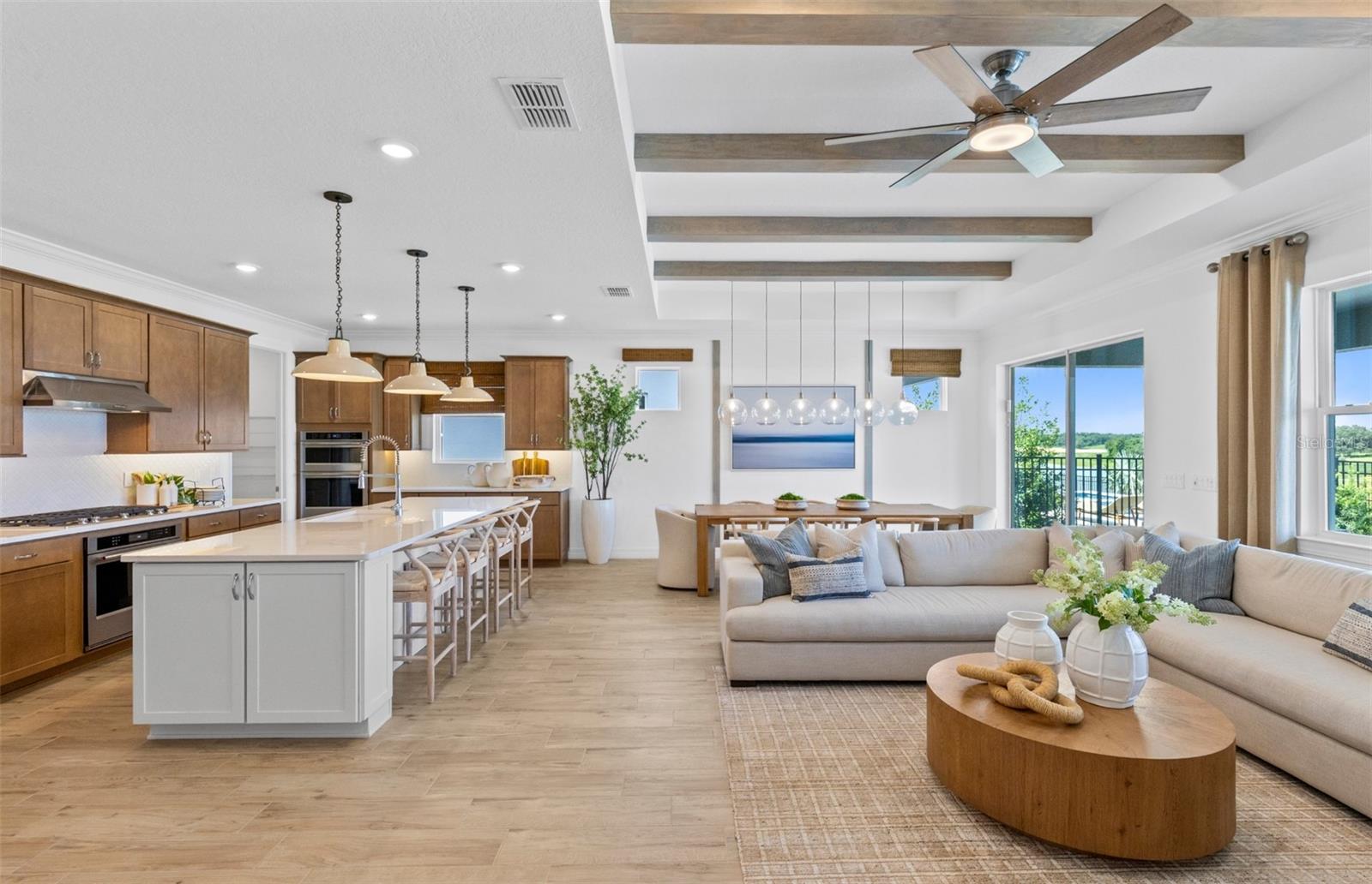 Model Home Design Only. Pictures and furnishings are for illustrative purposes only. Elevations, colors and options may vary. Furniture is for model home staging only.