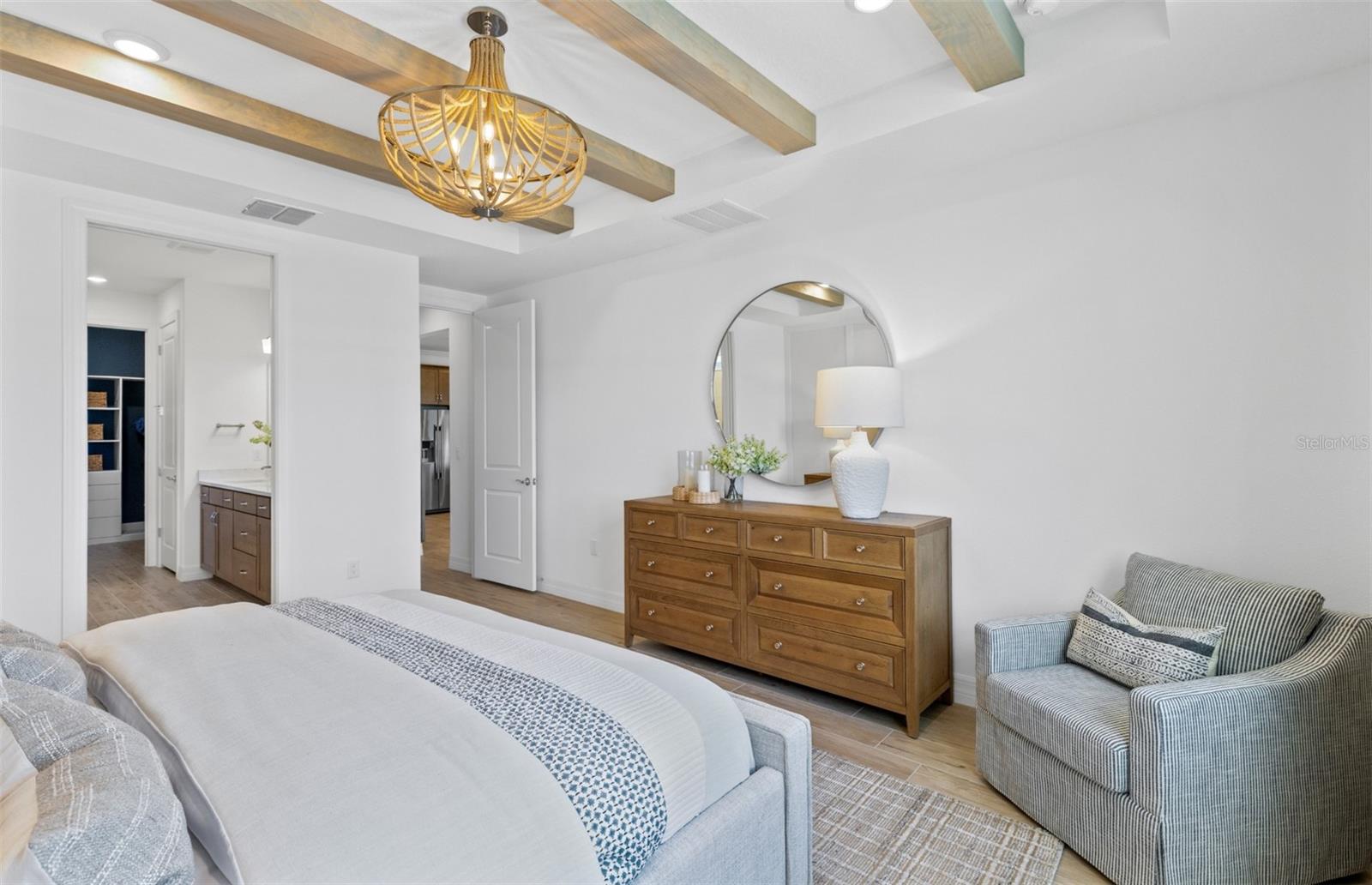 Model Home Design Only. Pictures and furnishings are for illustrative purposes only. Elevations, colors and options may vary. Furniture is for model home staging only.