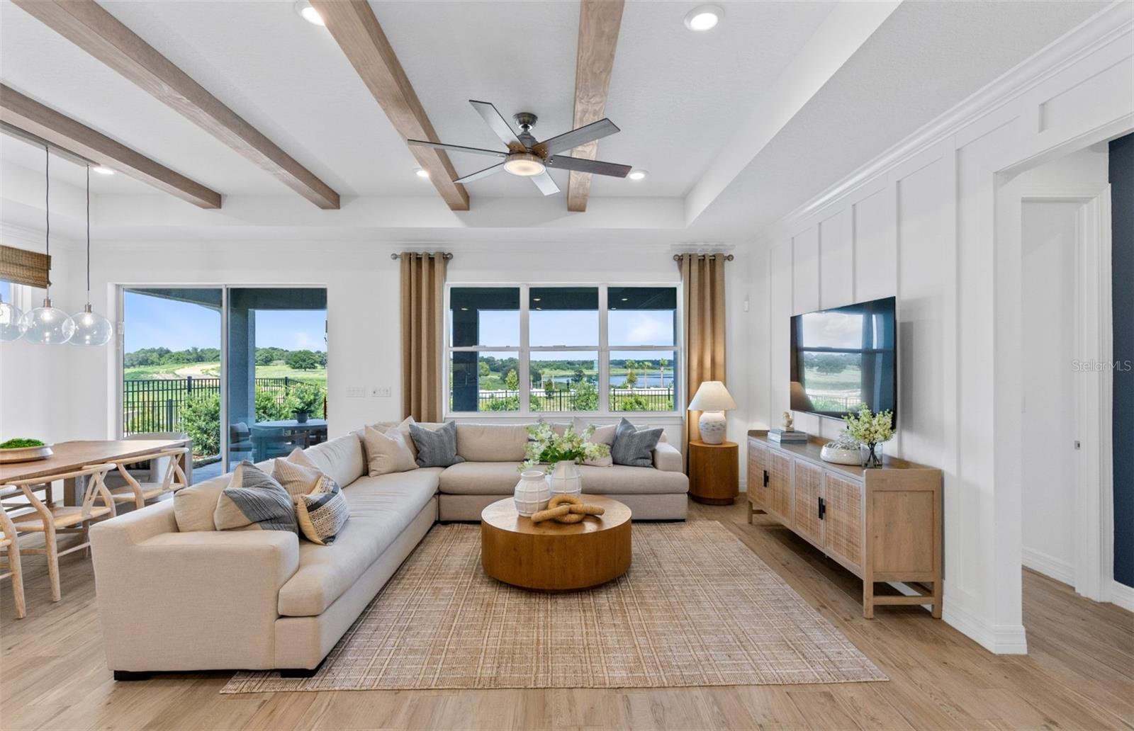 Model Home Design Only. Pictures and furnishings are for illustrative purposes only. Elevations, colors and options may vary. Furniture is for model home staging only.