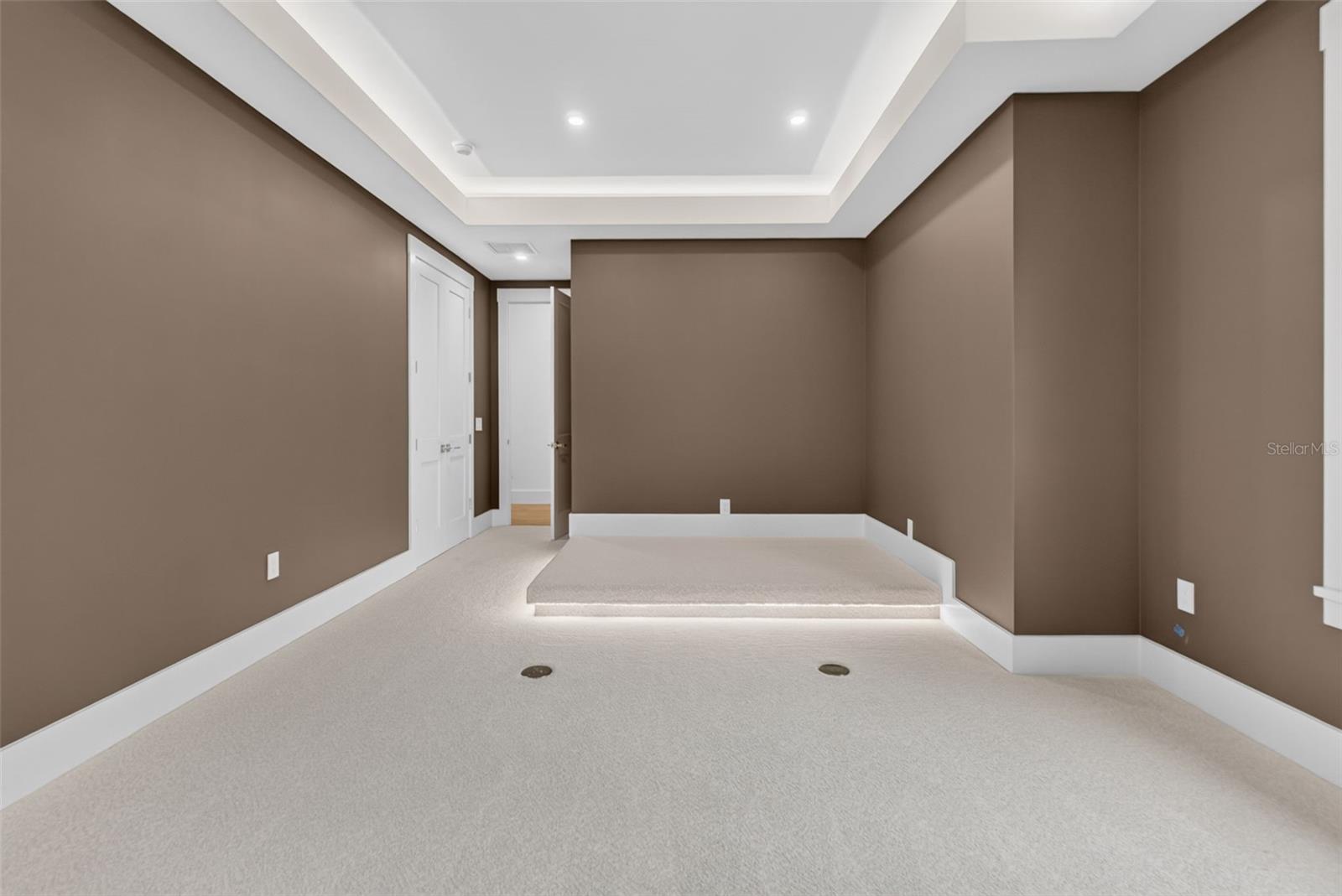 Exercise room or theater room