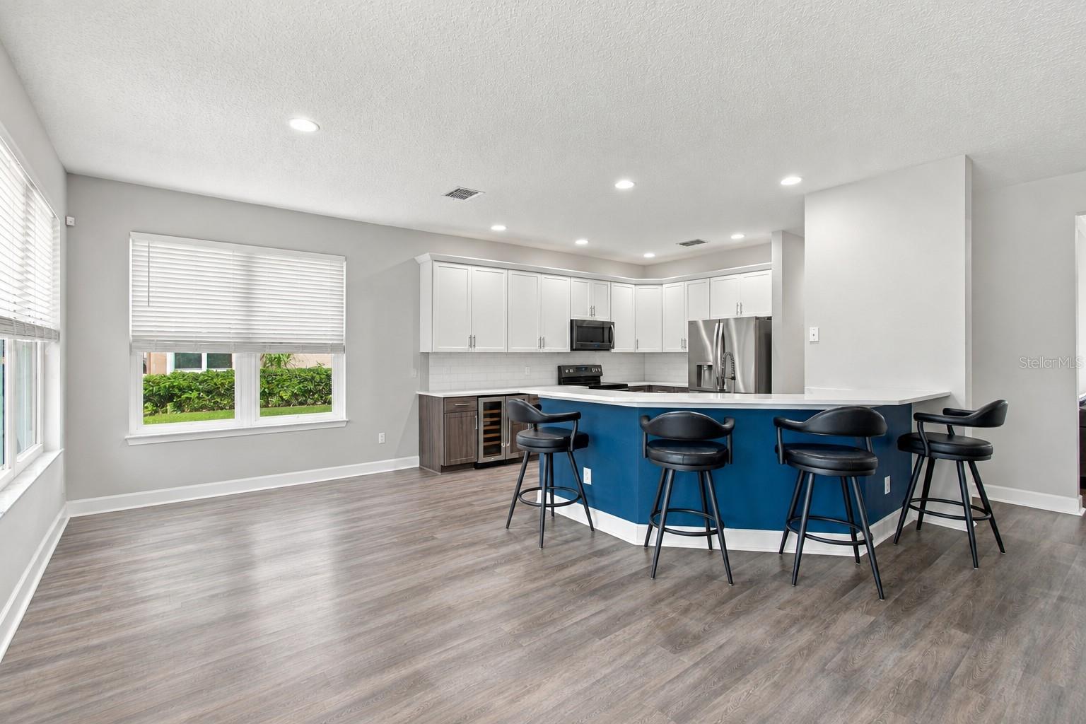 Furniture virtually removed