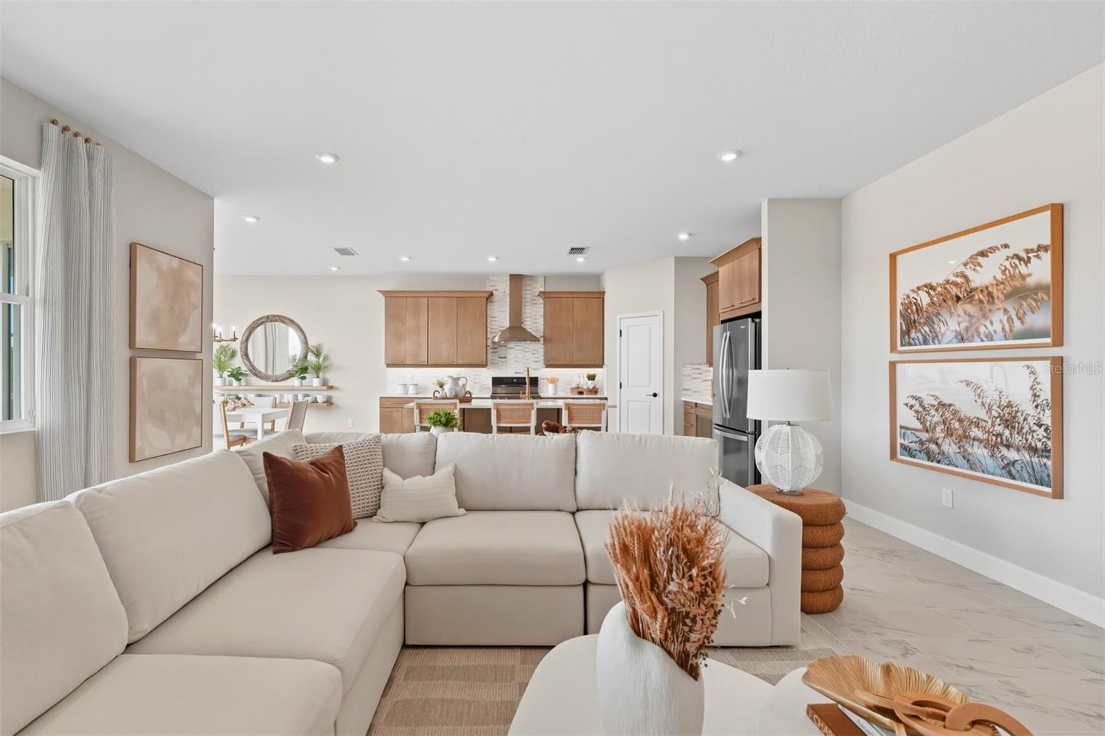 Waterbrooke Dahlia Model Great Room