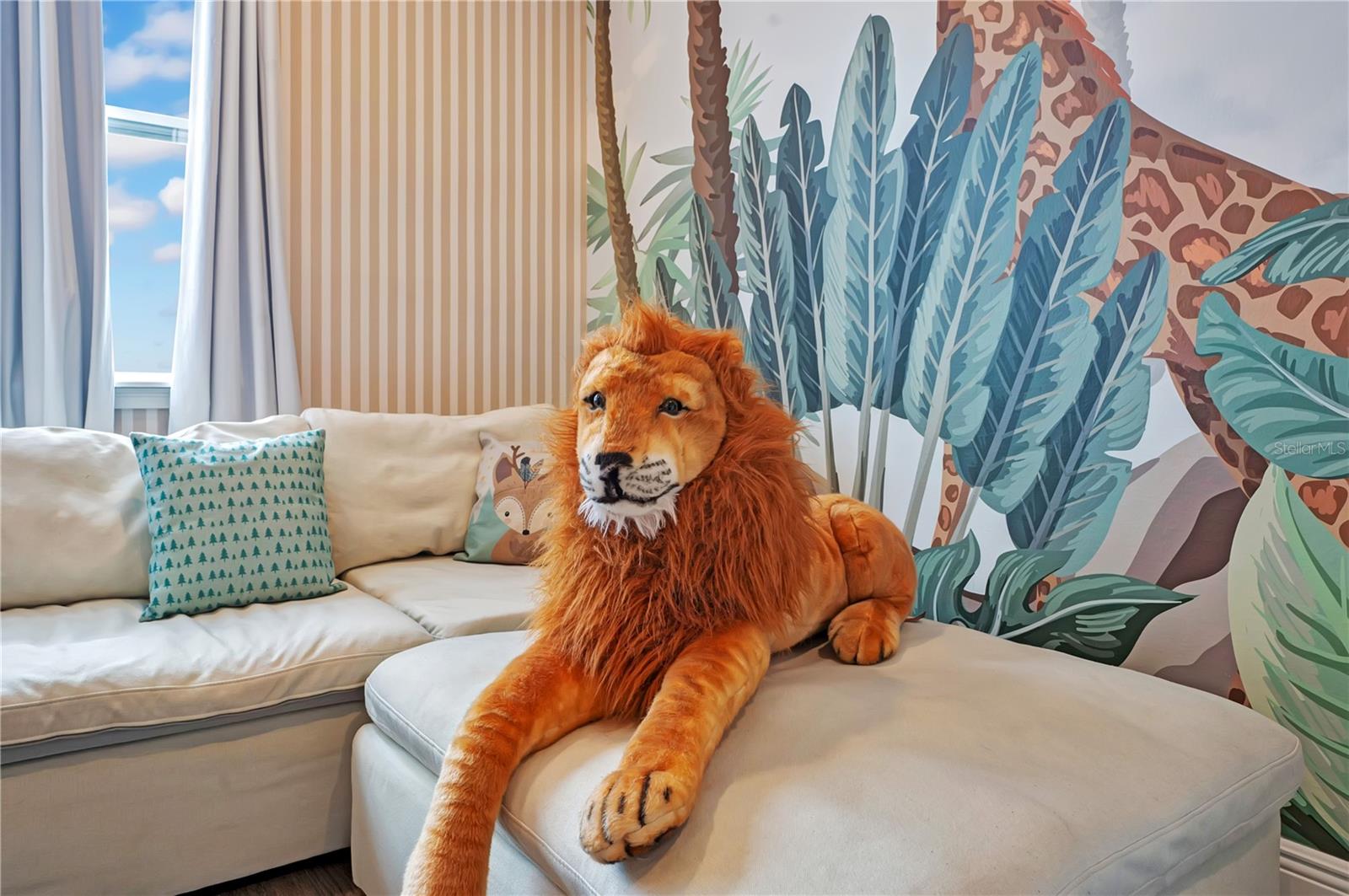 A little jungle magic! Playful details bring this beloved story to life.