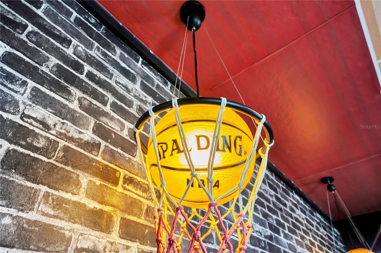Even the lighting gets in the game! Custom basketball-inspired details complete The 23 Experience