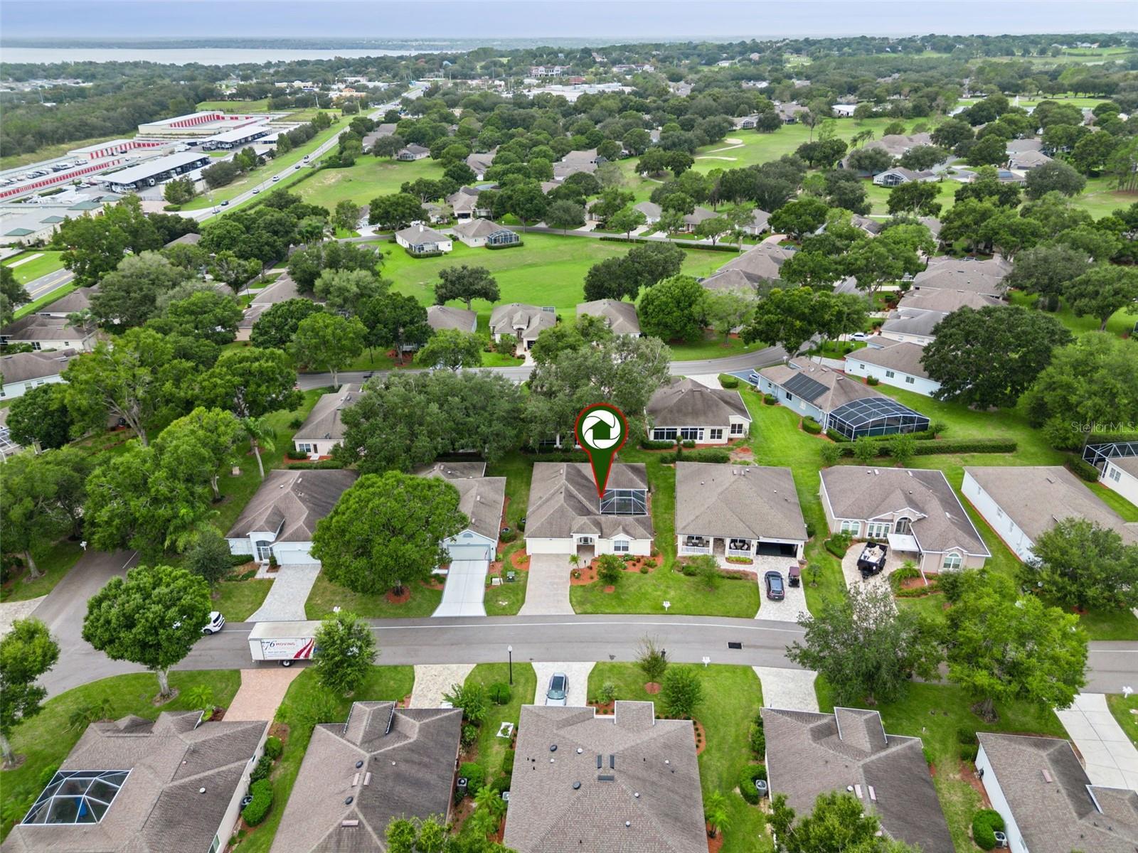 Aerial View of Property