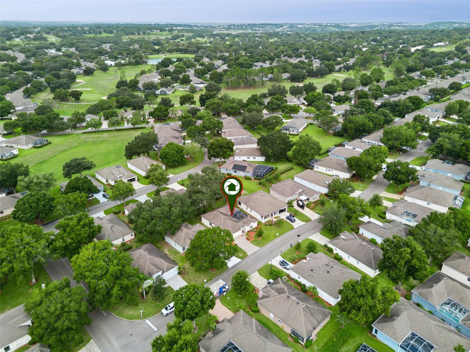 Aerial View of Property