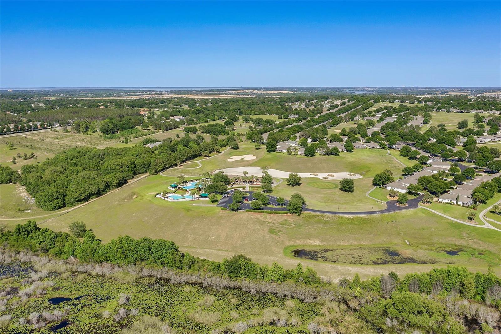 Aerial Golf Course