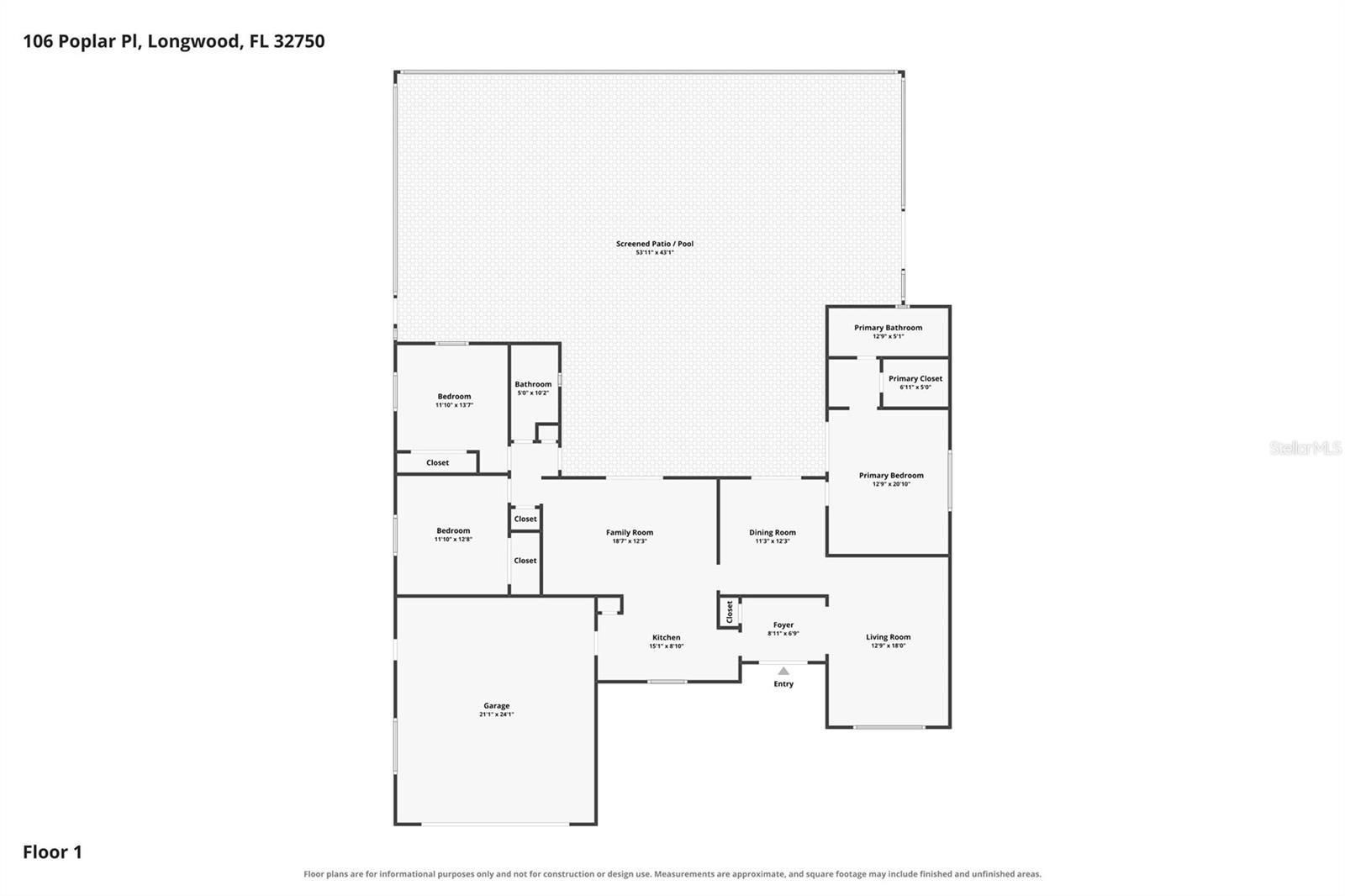 106 POPLAR PLACE, Longwood, FL 32750