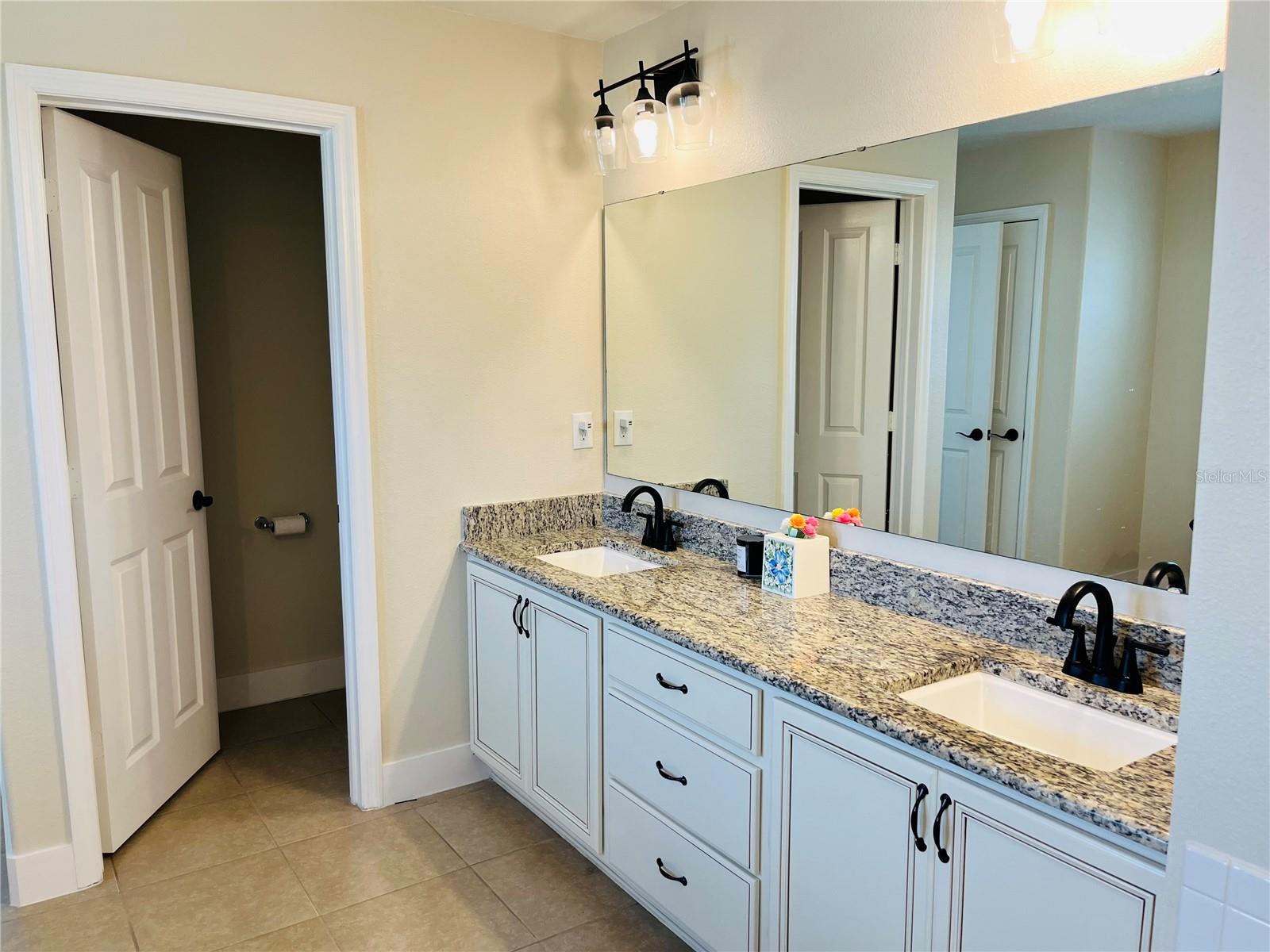 Master Bath with Toilet Room