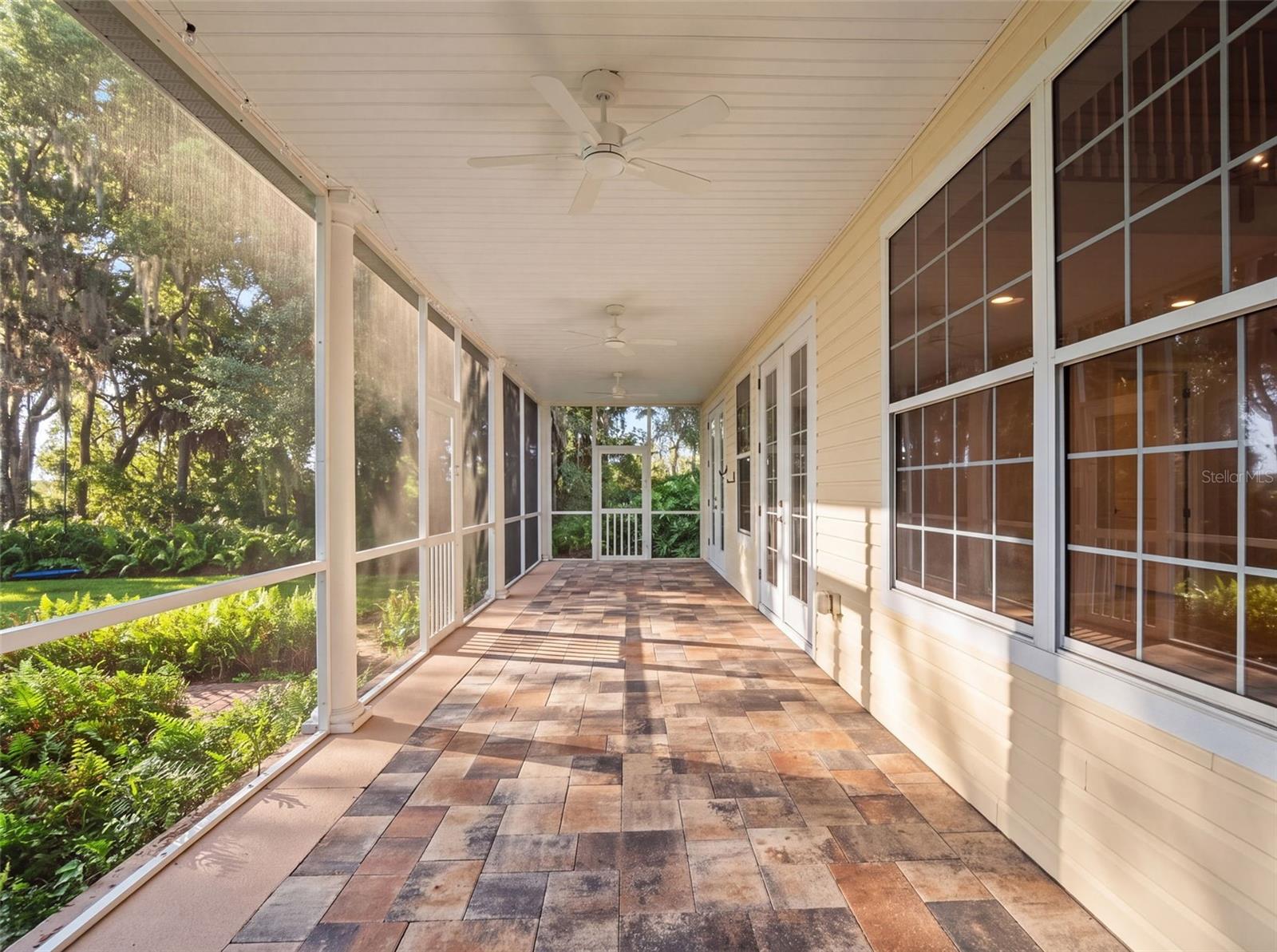 Back patio