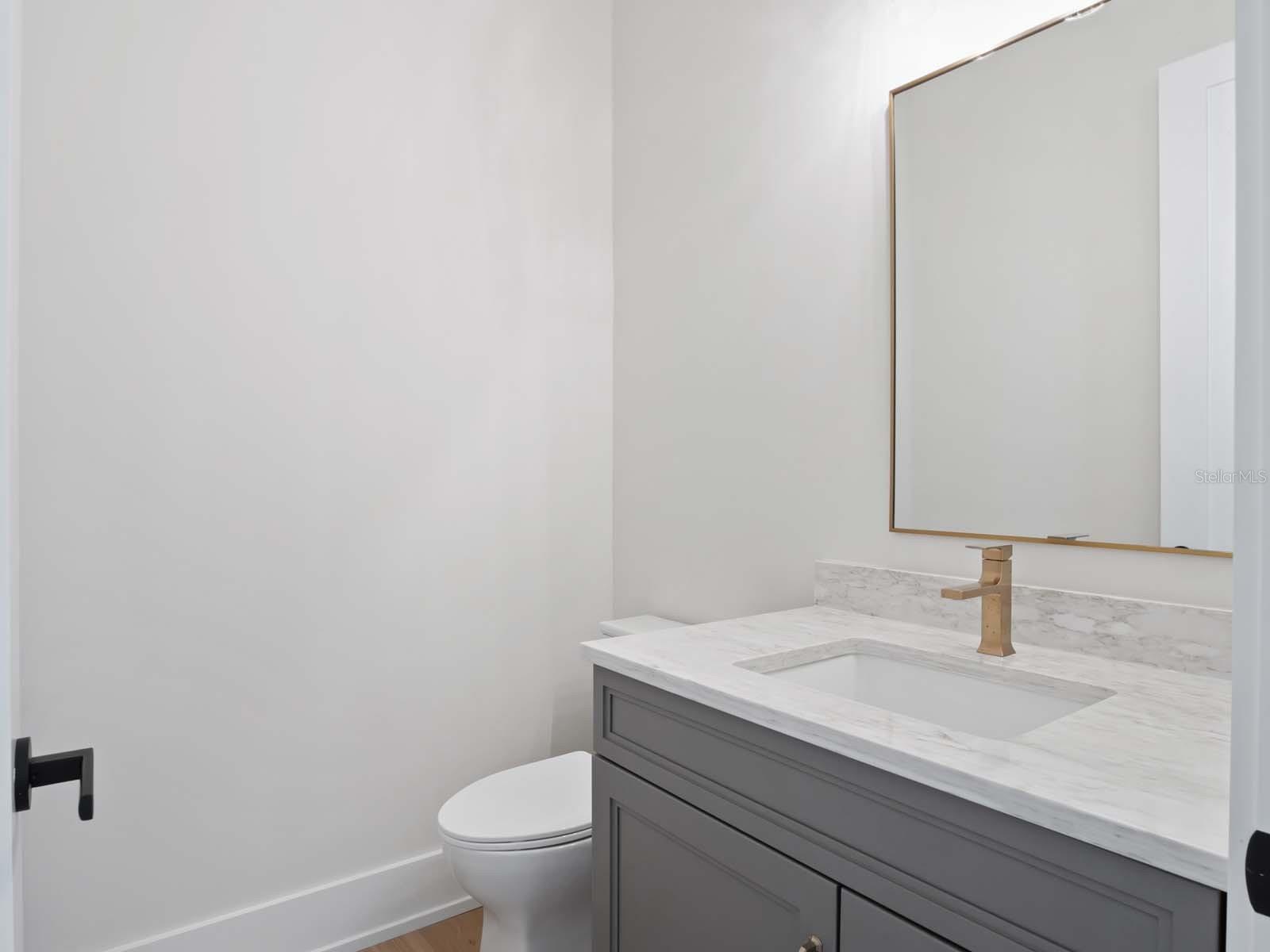 Upstairs Half Bath
