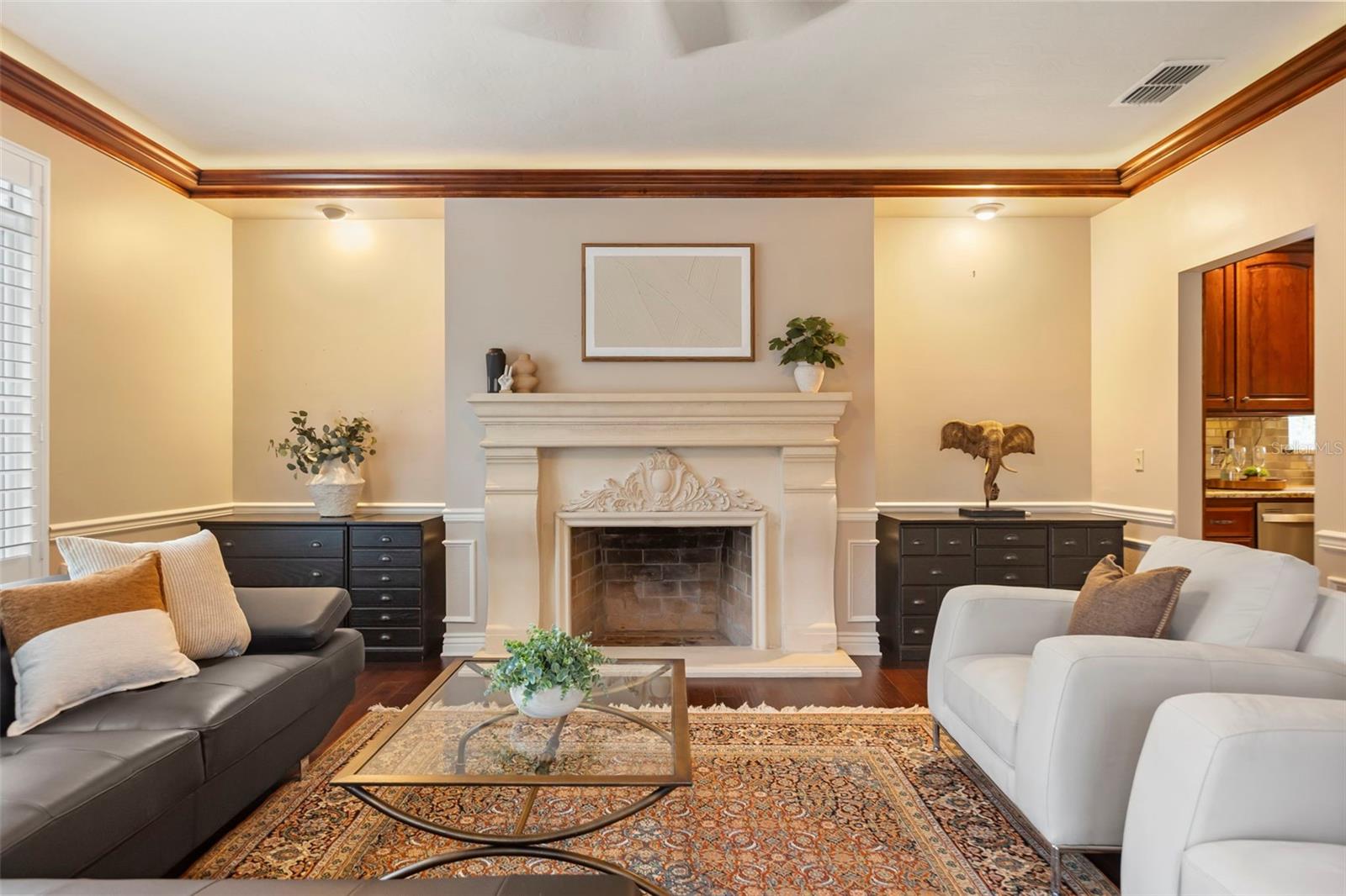 Family Room & Fireplace #2