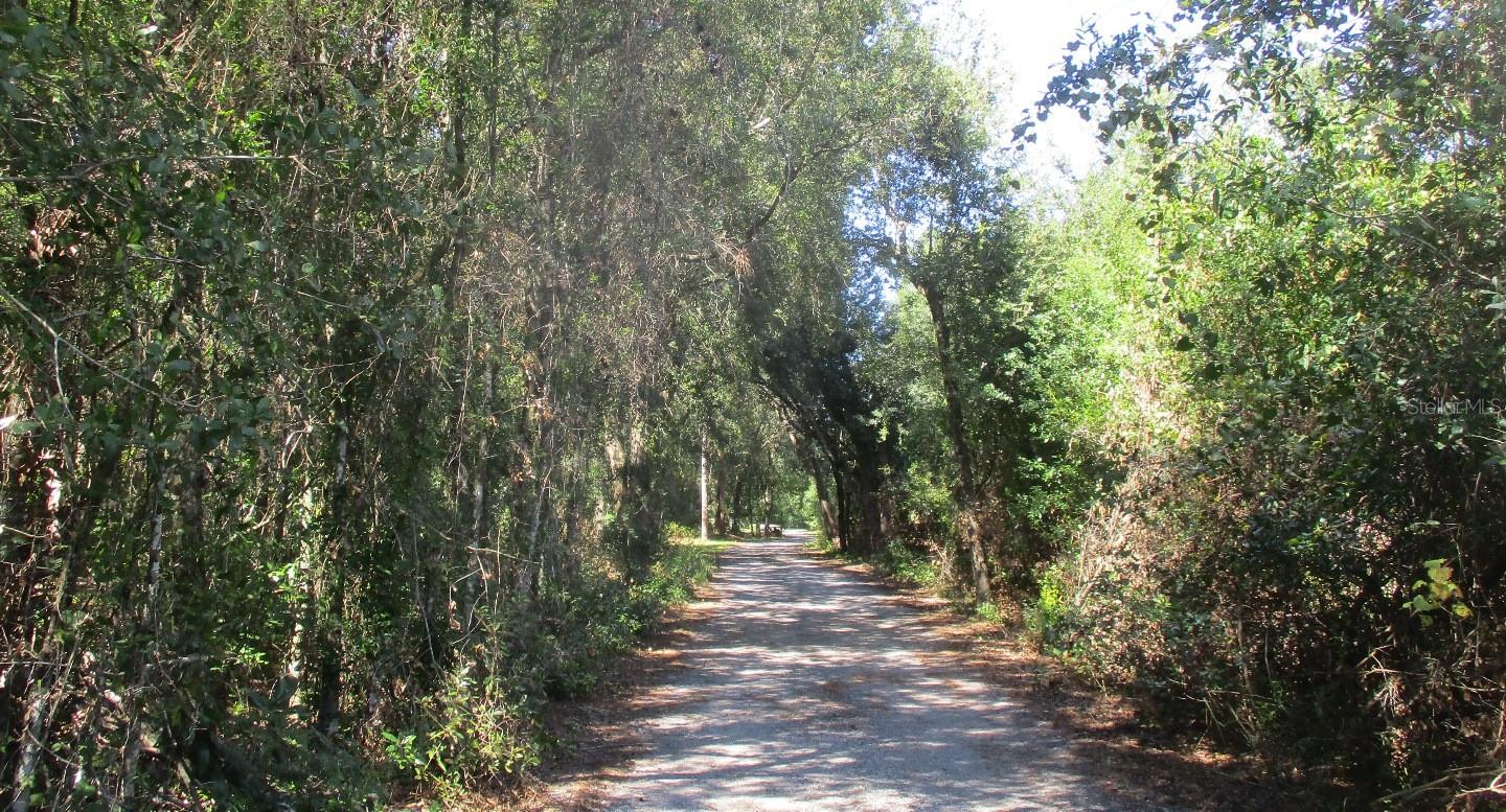 Private Driveway leading to property Private Driveway leading to property