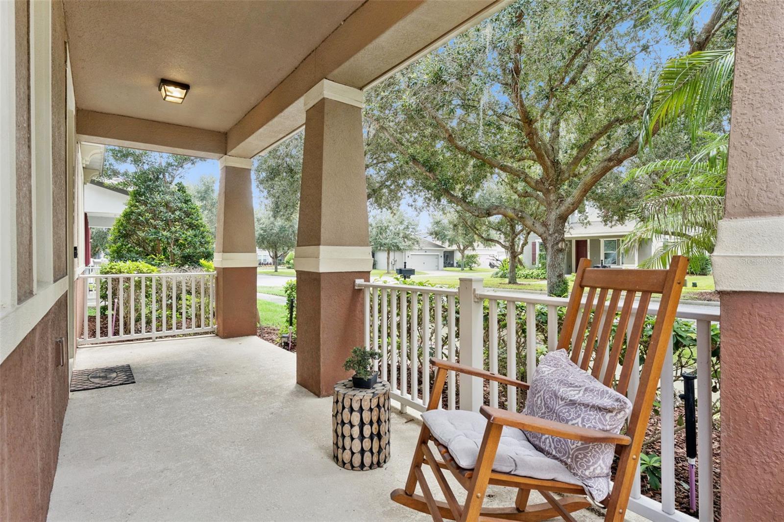 Enjoy the Front patio