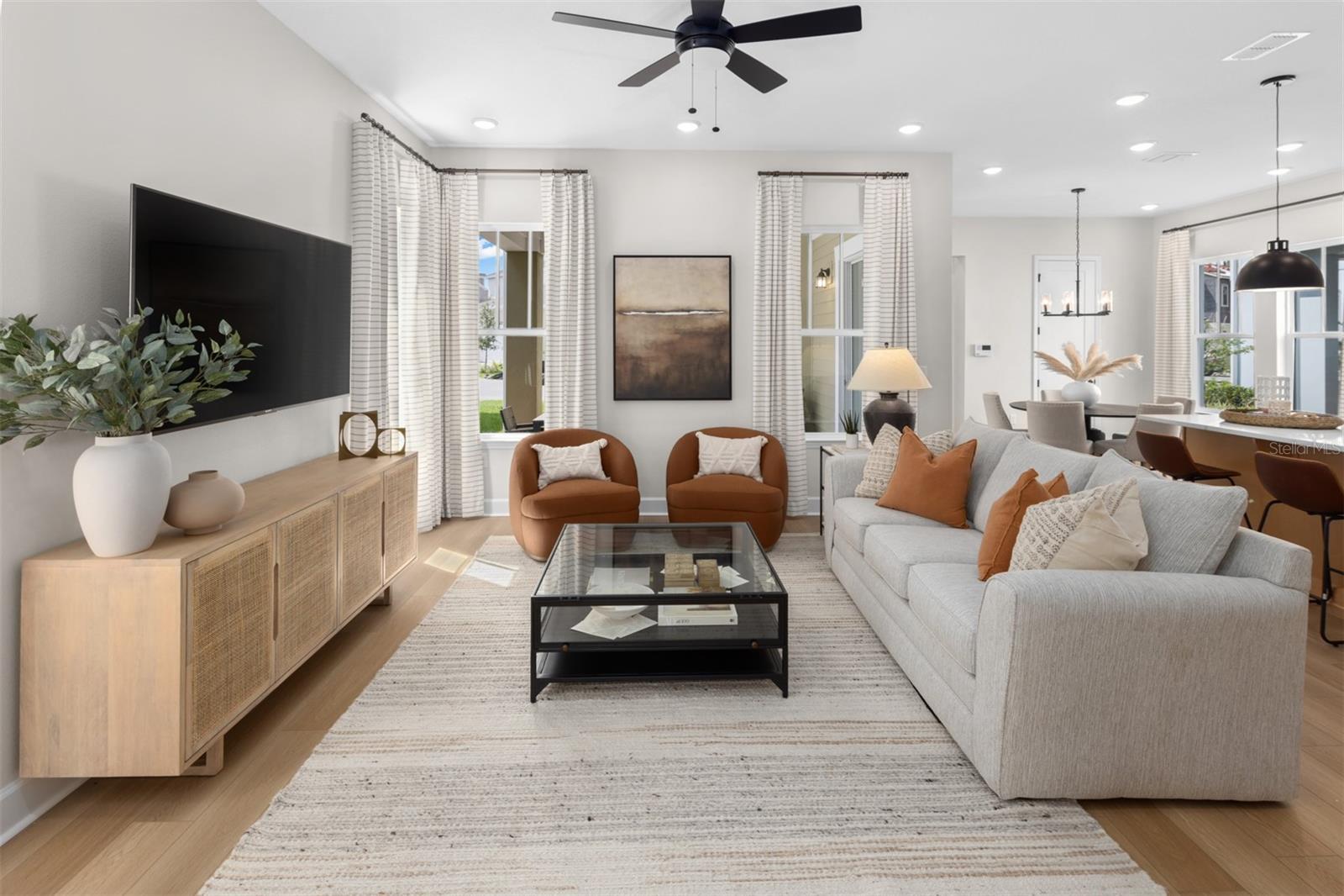 Island Village Heron Model Great Room