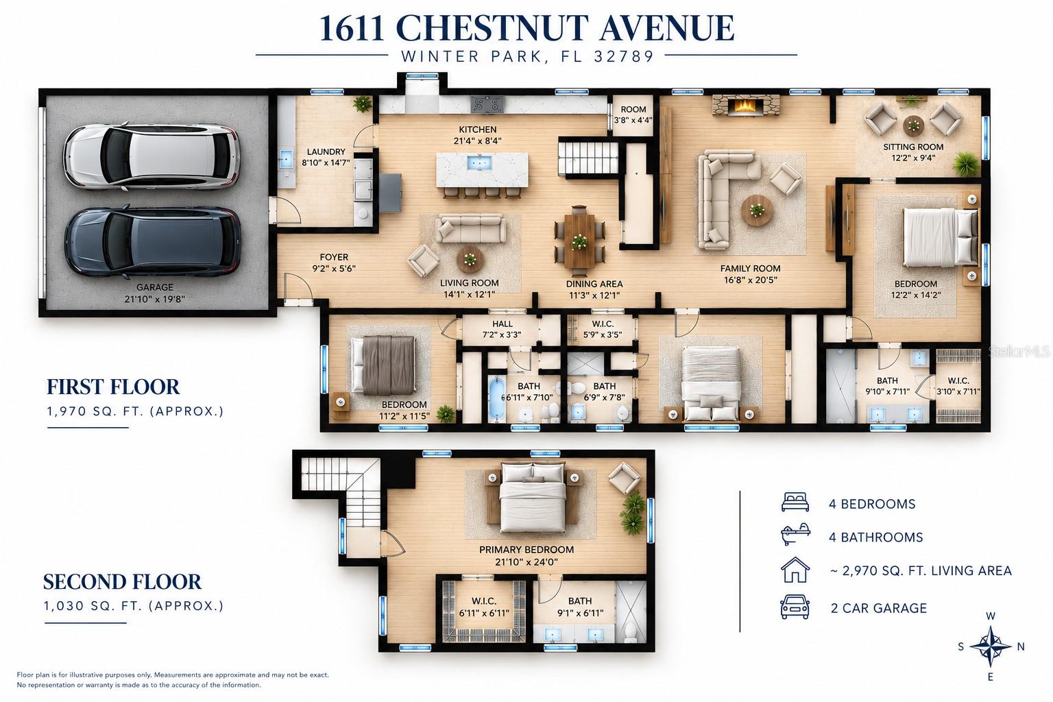 1611 CHESTNUT AVENUE, Winter Park, FL 32789
