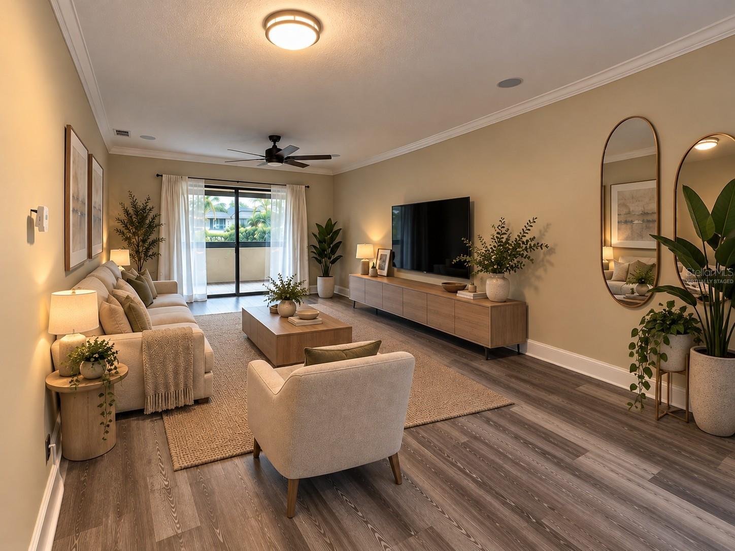 Living Room - virtually staged Living Room - virtually staged