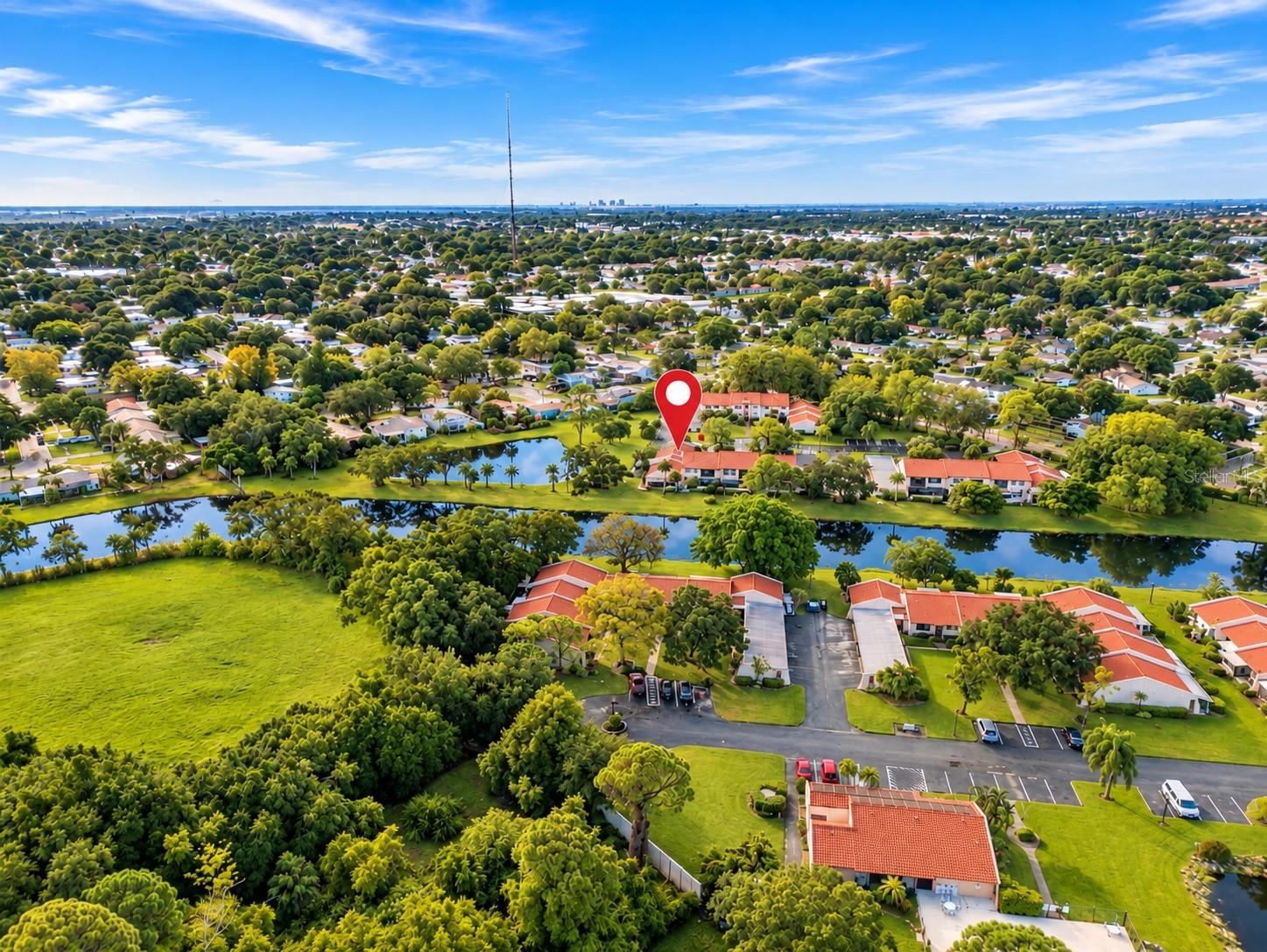 Aerial View - virtually enhanced