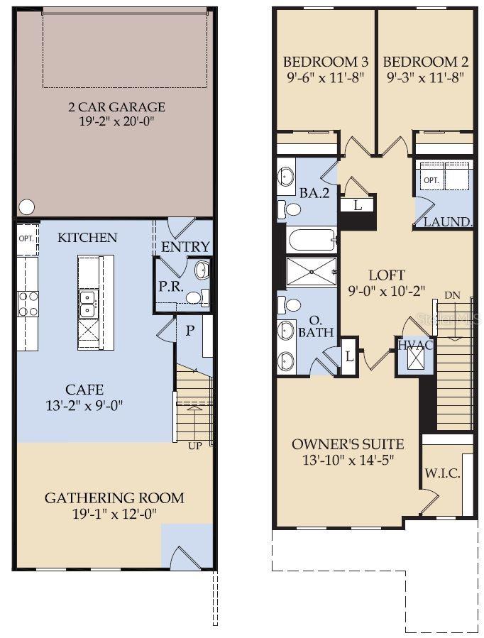 Floor Plan - Floor One Floor Plan - Floor Two