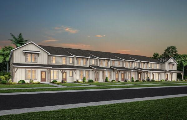 Exterior Design. Artistic rendering for this new construction home. Pictures are for illustrative purposes only. Elevations, colors and options may vary.