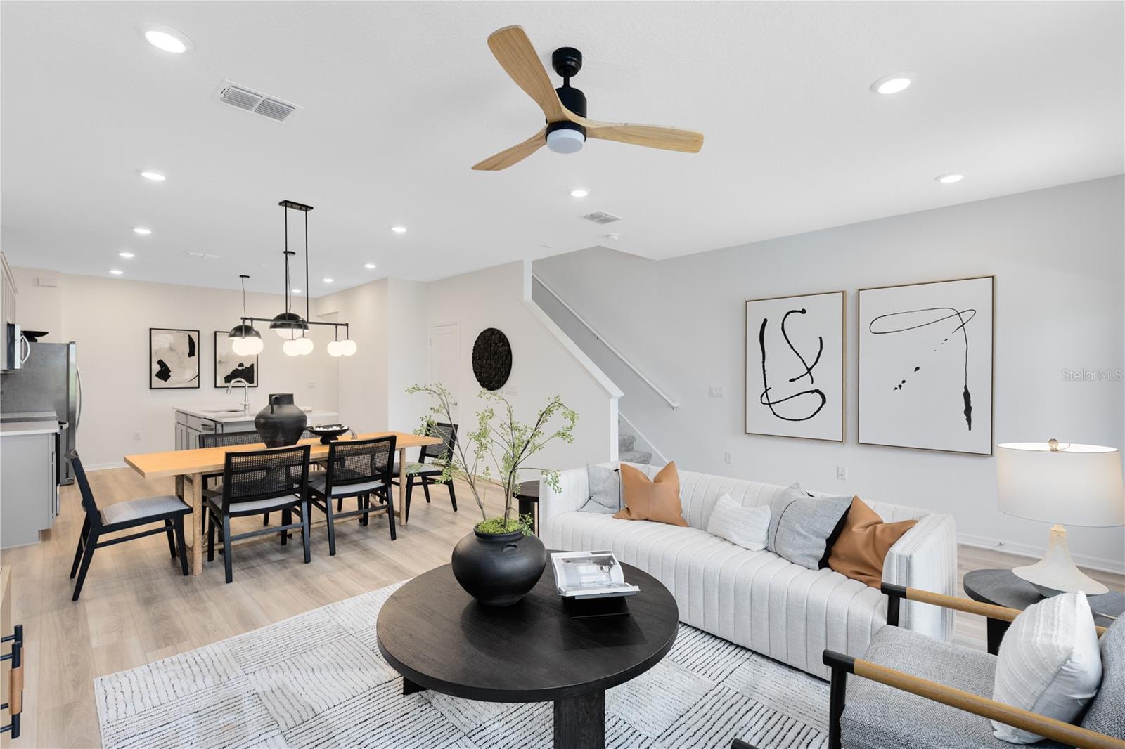 Model Home Design Only. Pictures and furnishings are for illustrative purposes only. Elevations, colors and options may vary. Furniture is for model home staging only.