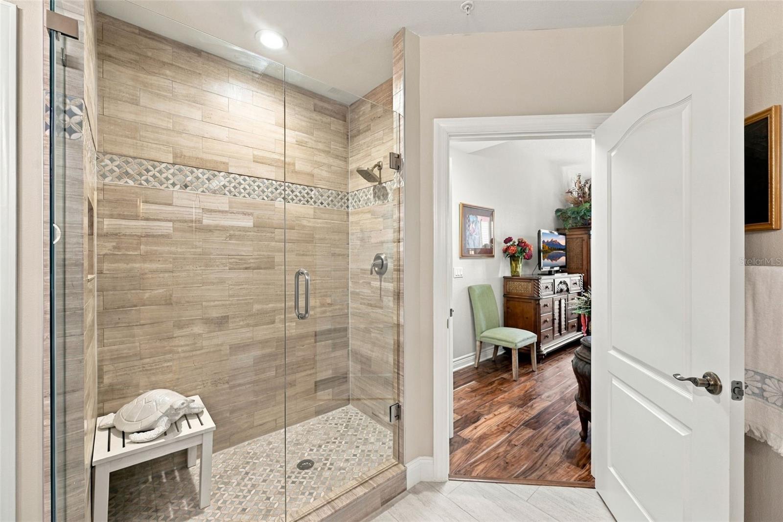 Luxurious Walk-In Shower