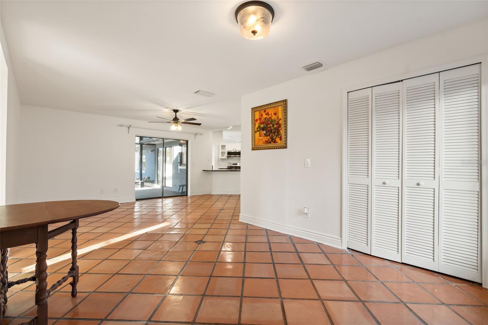 Flex space in second family room