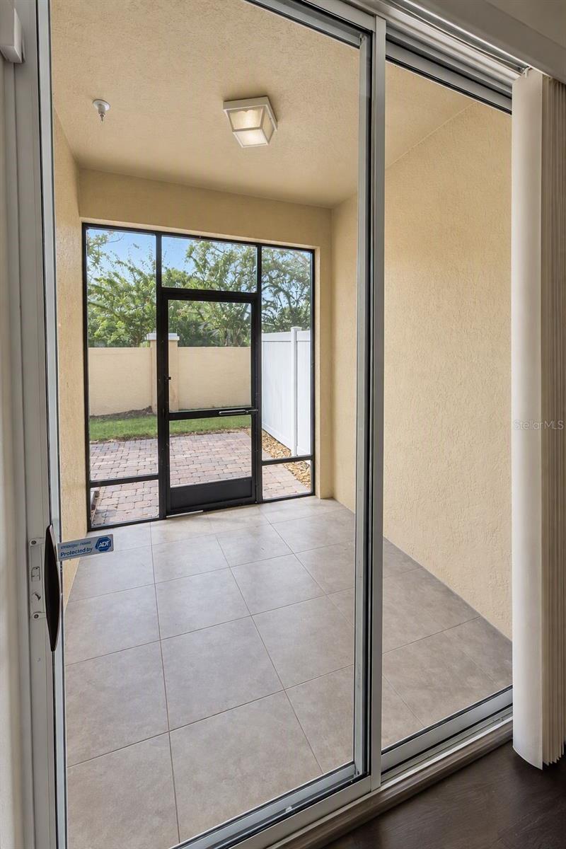 Screened-In Back Porch