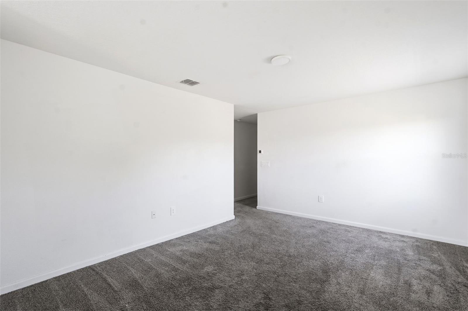 Loft on second level