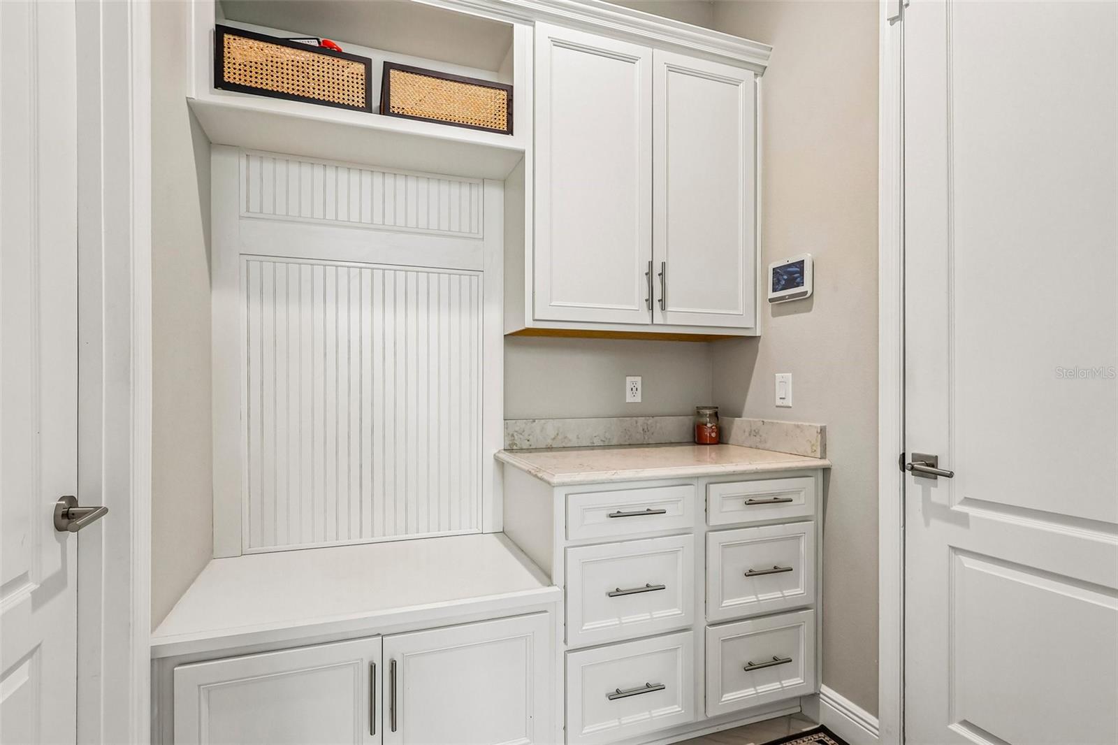 Mud Room.